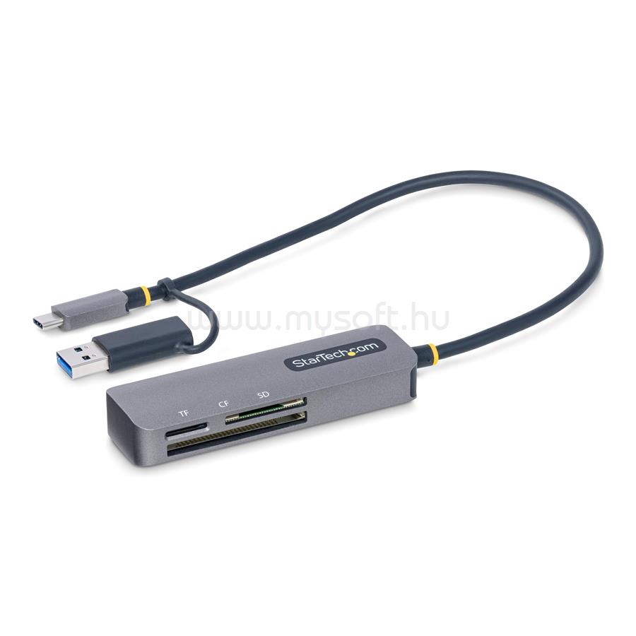 STARTECH.COM USB-C / USB-A 3.0 Multi-Media Memory Card Reader