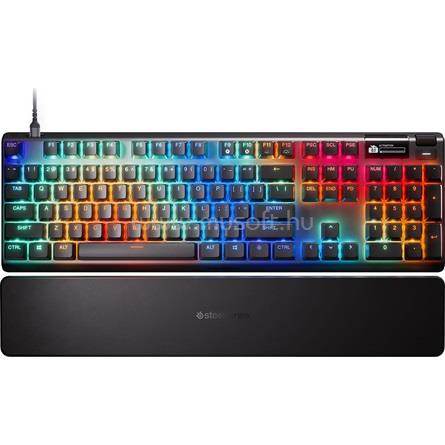 STEELSERIES Apex Pro Gen 3 gamer vezetékes billentyűzet angol lokalizáció (fekete)