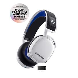 STEELSERIES Arctis 7P+ PS5 vezeték nélküli gamer headset (fehér) STEELSERIES_61471 small