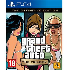 TAKE TWO Grand Theft Auto: The Trilogy - The Definitive Edition PS4 játékszoftver 5026555430807 small