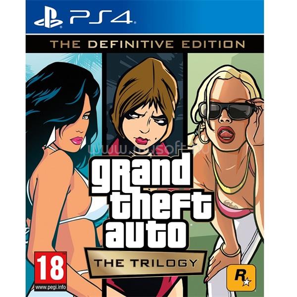 TAKE TWO Grand Theft Auto: The Trilogy - The Definitive Edition PS4 játékszoftver