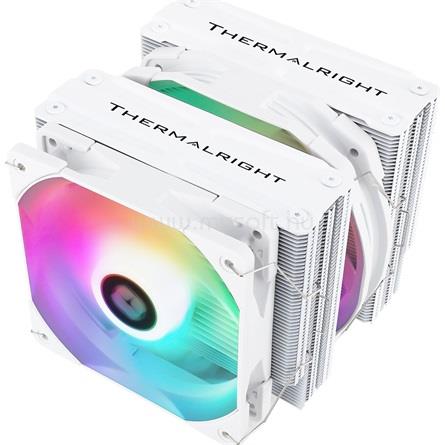 THERMALRIGHT Frost Spirit 140 WHITE V3 ARGB processzor hűtő fehér