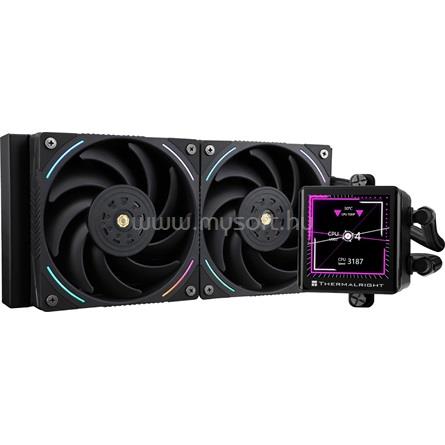 THERMALRIGHT Frozen Vision 240 BLACK processzor vízhűtő fekete