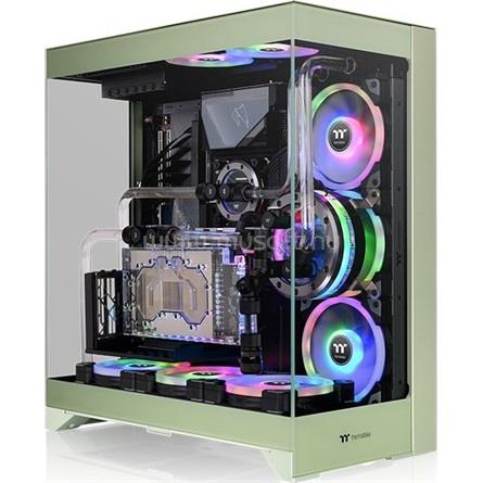 THERMALTAKE CTE E550 TG Matcha Green zöld (táp nélküli) ablakos E-ATX ház