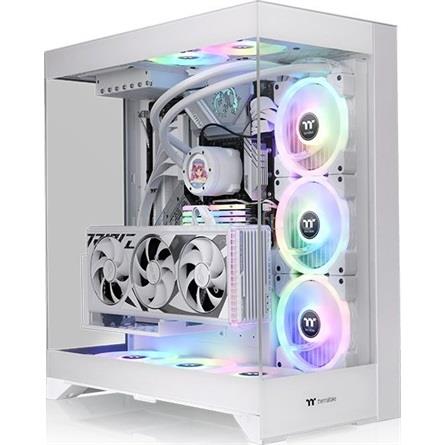 THERMALTAKE CTE E550 TG Snow fehér (táp nélküli) ablakos E-ATX ház