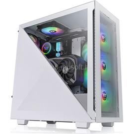 THERMALTAKE Divider 300 TG Snow ARGB fehér (táp nélküli) ablakos ATX ház CA-1S2-00M6WN-01 small