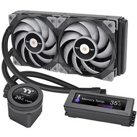 THERMALTAKE Floe RC Ultra 240 CPU & Memory AIO processzor vízhűtő kit (fekete) CL-W324-PL12GM-A small