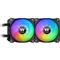 THERMALTAKE Floe Ultra 240 RGB All-In-One  processzor vízhűtő (fekete) CL-W349-PL12SW-A small