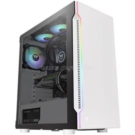 THERMALTAKE H200 TG Snow RGB fehér (táp nélküli) ablakos ATX ház CA-1M3-00M6WN-00 small