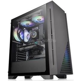 THERMALTAKE H330 Tempered Glass fekete (táp nélküli) ablakos ATX ház CA-1R8-00M1WN-00 small