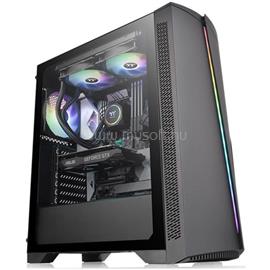 THERMALTAKE H350 Tempered Glass RGB fekete (táp nélküli) ablakos ATX ház CA-1R9-00M1WN-00 small