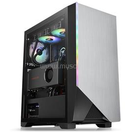 THERMALTAKE H550 TG ARGB fekete (táp nélküli) ablakos ATX ház CA-1P4-00M1WN-00 small