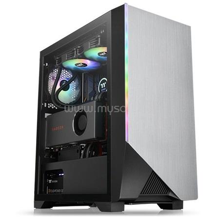 THERMALTAKE H550 TG ARGB fekete (táp nélküli) ablakos ATX ház