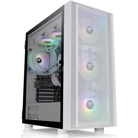 THERMALTAKE H570 TG ARGB Snow fehér (táp nélküli) ablakos E-ATX ház