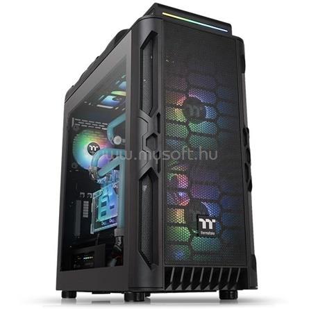 THERMALTAKE Level 20 RS ARGB fekete (táp nélküli) ablakos ATX ház