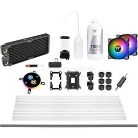 THERMALTAKE Pacific C240 DDC Hard Tube processzor vízhűtő  kit (fekete) CL-W242-CU12SW-A small