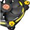 THERMALTAKE Riing 12 LED Yellow rendszerhűtő ventilátor CL-F038-PL12YL-A small