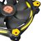 THERMALTAKE Riing 14 LED Yellow rendszerhűtő ventilátor CL-F039-PL14YL-A small