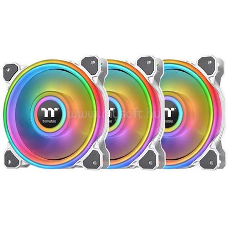 THERMALTAKE Riing Quad 12 RGB Radiator Fan TT Premium Edition 3 Fan Pack rendszerhűtő ventilátor RGB