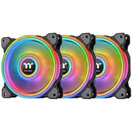 THERMALTAKE Riing Quad 14 RGB Radiator Fan TT Premium Edition 3 Fan Pack rendszerhűtő ventilátor fekete CL-F089-PL14SW-A small