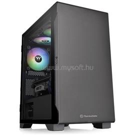 THERMALTAKE S100 TG fekete (táp nélküli) ablakos mATX ház CA-1Q9-00S1WN-00 small