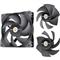 THERMALTAKE SWAFAN GT12 TT Premium Edition rendszerhűtő ventilátor fekete CL-F155-PL12BL-A small