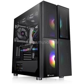 THERMALTAKE T26 TG ARGB fekete (táp nélküli) ablakos E-ATX ház CA-1W1-00M1WN-01 small