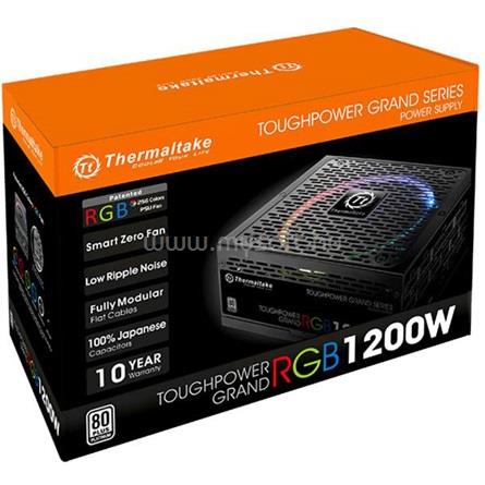 THERMALTAKE tápegység Toughpower Grand RGB 1200W moduláris 80+ Platinum