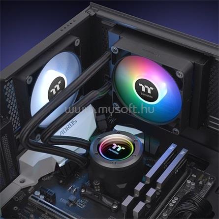 THERMALTAKE TH120 V2 ARGB Sync All-In-One processzor vízhűtő fekete