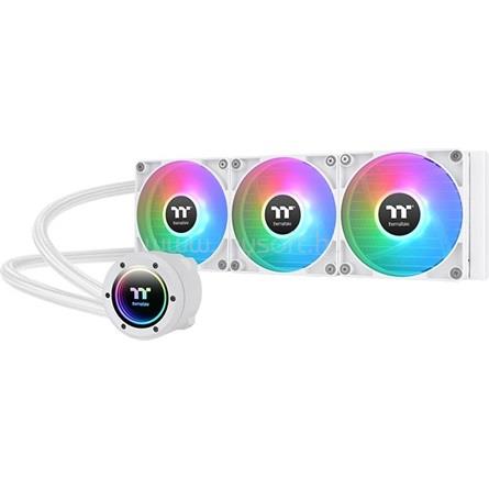 THERMALTAKE TH360 V2 ARGB Sync All-In-One Snow Edition processzor vízhűtő fehér