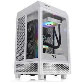 THERMALTAKE The Tower 100 Snow fehér (táp nélküli) ablakos Mini-ITX ház CA-1R3-00S6WN-00 small