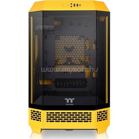 THERMALTAKE The Tower 300 Bumblebee sárga (táp nélküli) mATX ház