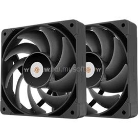 THERMALTAKE TOUGHFAN 12 Pro High Static Pressure (2-Fan Pack) rendszerhűtő ventilátor fekete CL-F159-PL12BL-A small