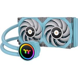 THERMALTAKE TOUGHLIQUID 240 ARGB processzor vízhűtő türkiz CL-W319-PL12TQ-A small