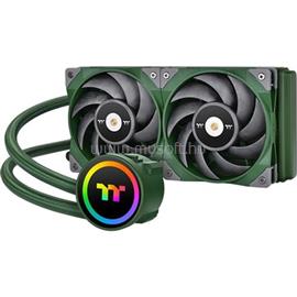 THERMALTAKE TOUGHLIQUID 240 ARGB processzor vízhűtő zöld CL-W319-PL12RG-A small