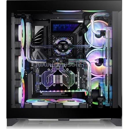 THERMALTAKE V250 TG ARGB fekete (táp nélküli) ablakos ATX ház