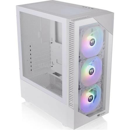 THERMALTAKE View 200 TG ARGB Snow fehér (táp nélküli) ablakos ATX ház