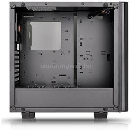 THERMALTAKE View 21 Tempered Glass Edition fekete (táp nélküli) ablakos ATX ház CA-1I3-00M1WN-00 small