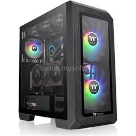 THERMALTAKE View 300 MX fekete (táp nélküli) ablakos E-ATX ház CA-1P6-00M1WN-00 small