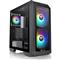 THERMALTAKE View 300 MX fekete (táp nélküli) ablakos E-ATX ház CA-1P6-00M1WN-00 small