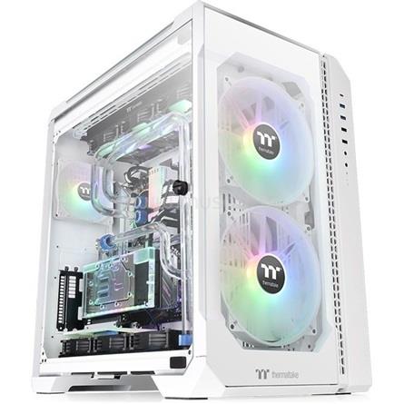 THERMALTAKE View 51 Tempered Glass Snow ARGB Edition fehér (táp nélküli) ablakos E-ATX ház