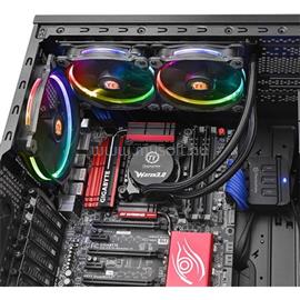 THERMALTAKE Water 3.0 Riing RGB 240 processzor vízhűtő CL-W107-PL12SW-A small