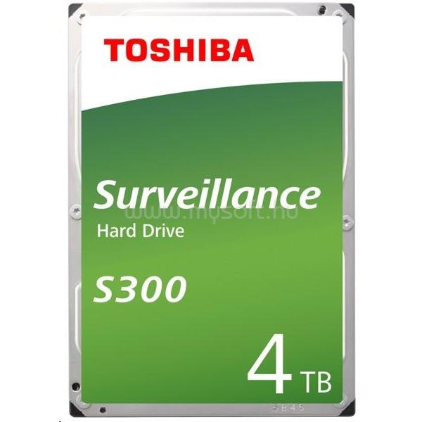 TOSHIBA HDD 4TB 3.5" SATA 5400RPM 128MB S300 Surveillance