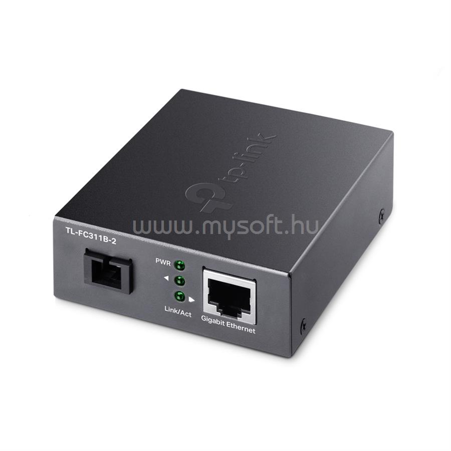 TP-LINK TL-FC311B-2 Optikai Media Konverter WDM 1000(réz)-1000FX(SC) Single mód