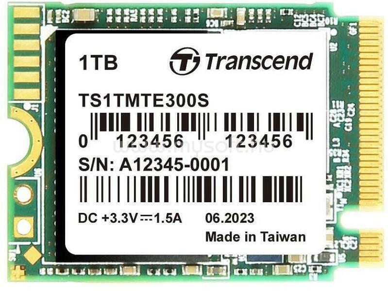 TRANSCEND SSD 1TB M.2 2230 NVMe PCIe 300S