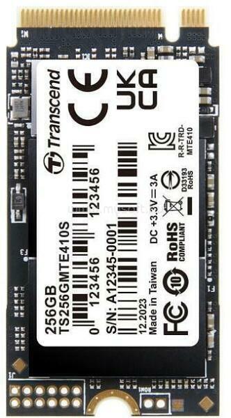 TRANSCEND SSD 256GB M.2 2242 NVMe PCIe 410S