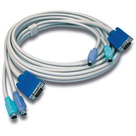 TRENDNET TK-C10 PS/2 VGA M/M KVM tkábel 3m szürke TK-C10 small