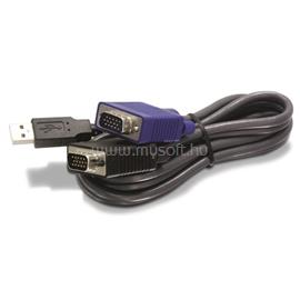 TRENDNET TK-CU06 D-SUB 15pin USB M/M KVM tkábel 1.8m fekete TK-CU06 small