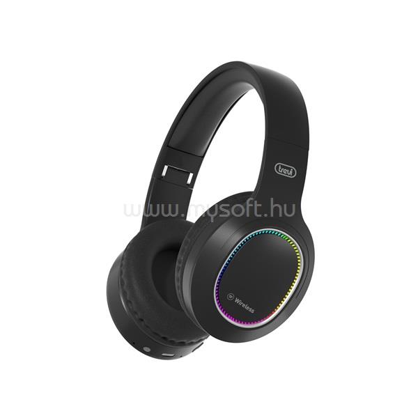 TREVI DJ 12E60 BT Bluetooth fejhallgató (fekete)