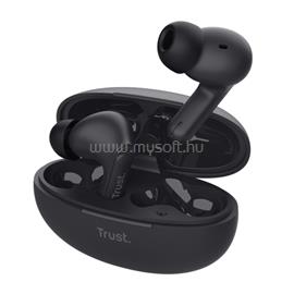 TRUST 25296 Yavi ENC True Wireless Bluetooth fekete fülhallgató TRUST_25296 small